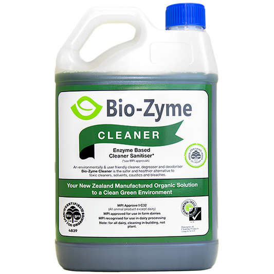 Bio-Zyme Enzyme Based General Cleaner 5L - Lemon - Chemicals Clenz