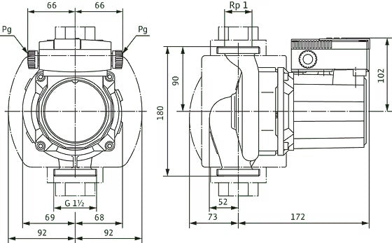 Wilo Drinking Water Pump Top Z 25/10RG