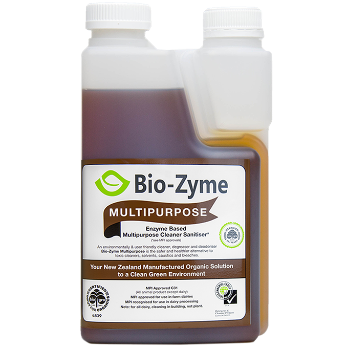 Bio-Zyme Multipurpose Enzyme Based Cleaner 1L - Non Fragrant