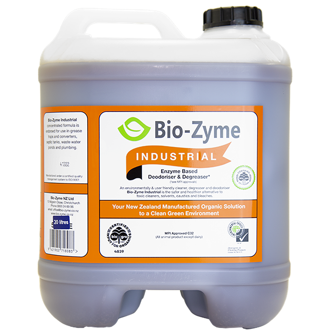 Bio-Zyme Industrial 20L - Chemicals Clenz