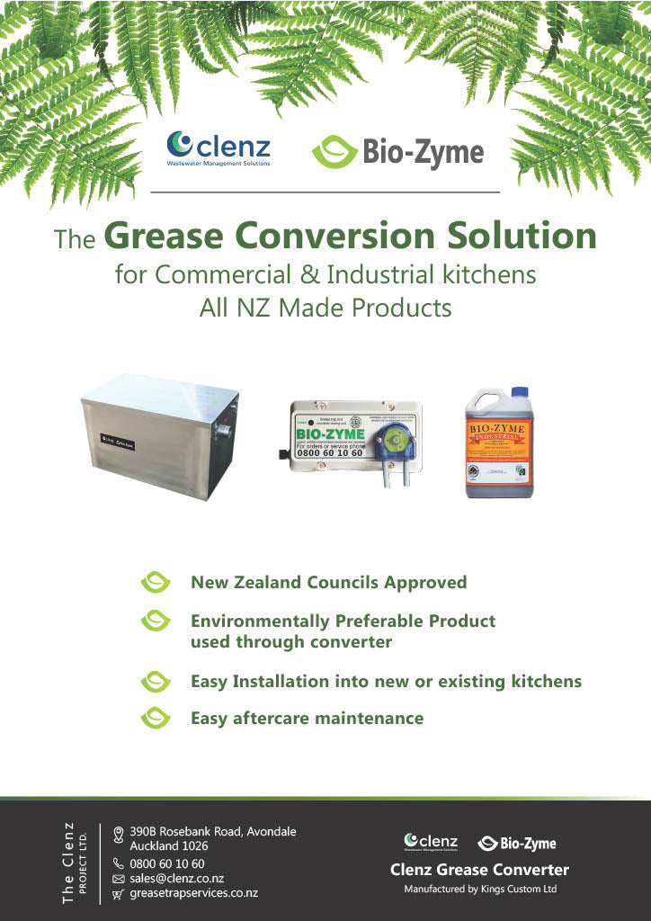 Clenz Grease converter 250L END OF LINE CLEARANCE
