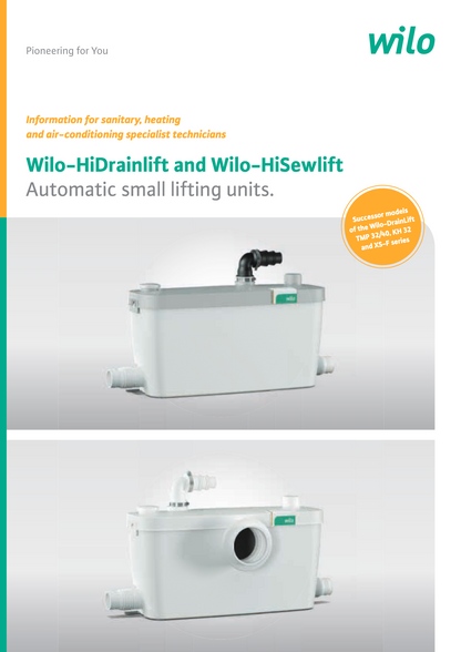 Wilo HiSewLift 3-I35 - Water Pump Grease Trap Services